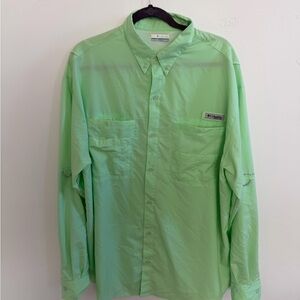 Columbia Men's Button-Up PFG Fishing Shirt